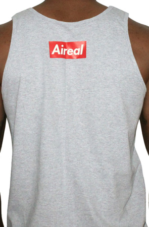 Super Sperm Mens Tank by AiReal Apparel In Sports Grey